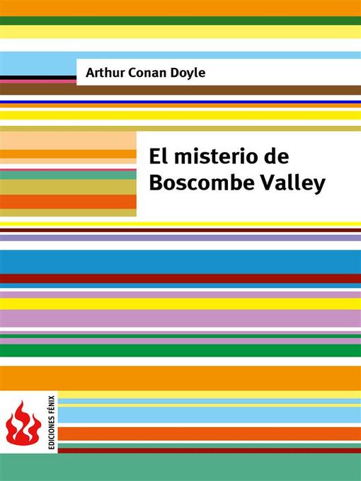 Title details for El misterio de Boscombe Valley (low cost). Edición limitada by Arthur Conan Doyle - Available